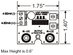 APCMAN-1LP Mechanical Dimensions